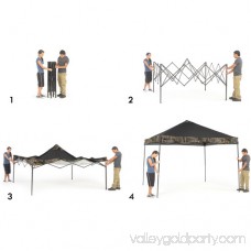 10 x 10 Instant 100 sq. ft. Cooling SpaceGazebo with Realtree Xtra 553475354